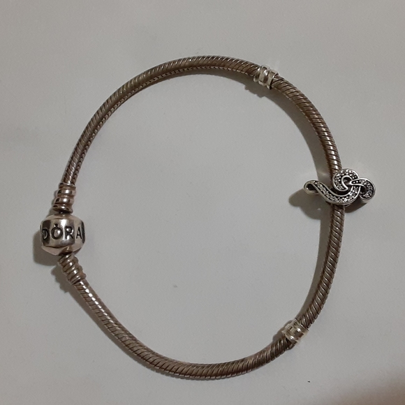 Pandora Jewelry - Pandora Bracelet With Treble Clef Charm